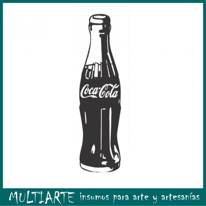Adhesivos decorativos Coca Cola - color NEGRO