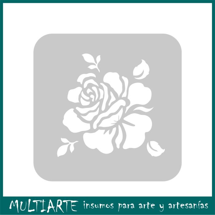 Stencil EQarte reutilizable 10 x 10cms 810