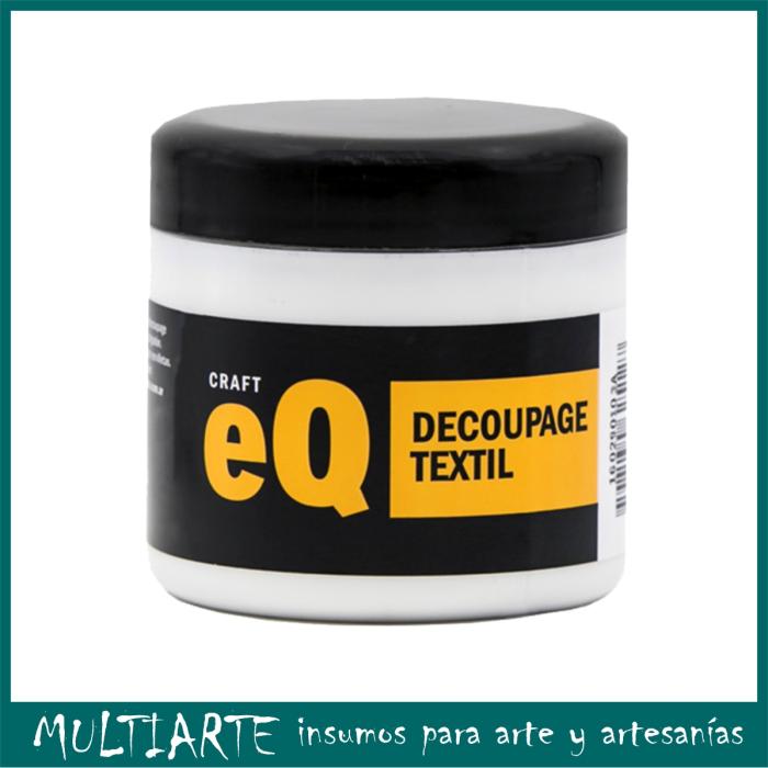 Adhesivo para Decoupage Textil EQarte