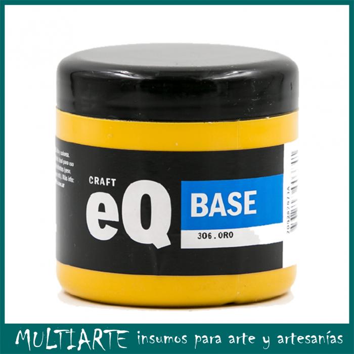 Base Acrilica EQarte 200ml 306 Oro