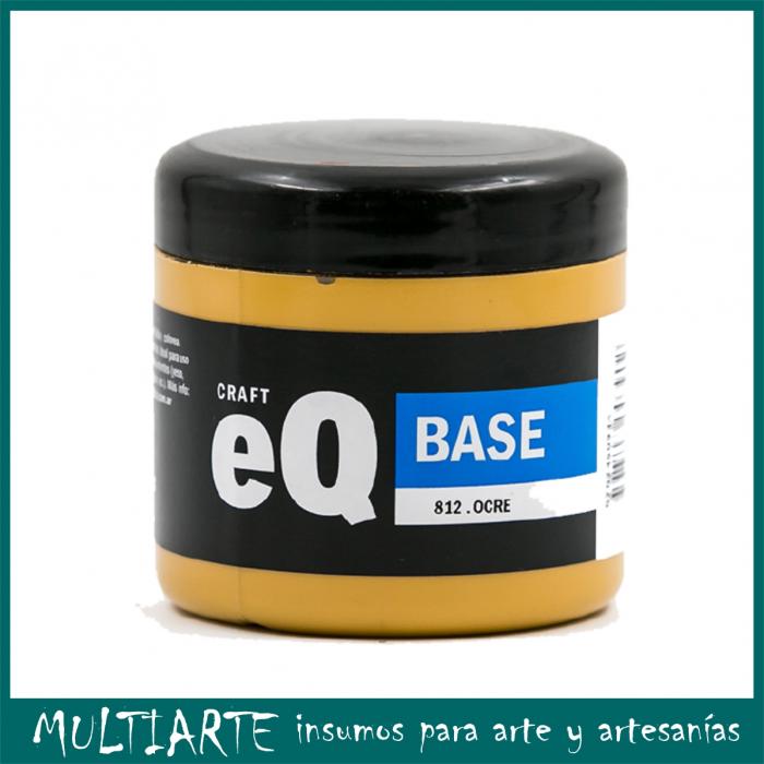 Base Acrilica EQarte 200ml 812 Ocre