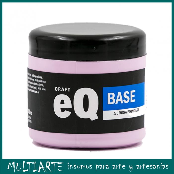 Base Acrilica EQarte 200ml 715 Rosa Princesa