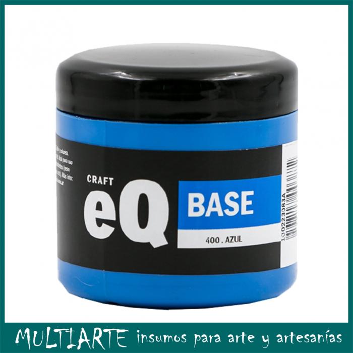 Base Acrilica EQarte 200ml 400 Azul