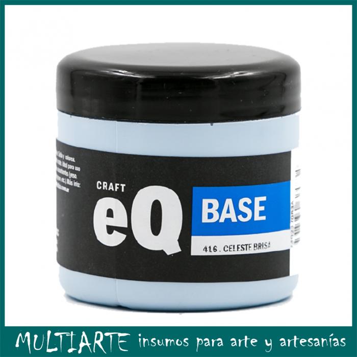 Base Acrilica EQarte 200ml 416 Celeste Brisa