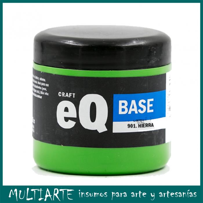 Base Acrilica EQarte 200ml 901 Verde Hierba