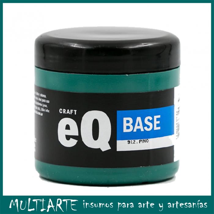 Base Acrilica EQarte 200ml 912 Verde Pino