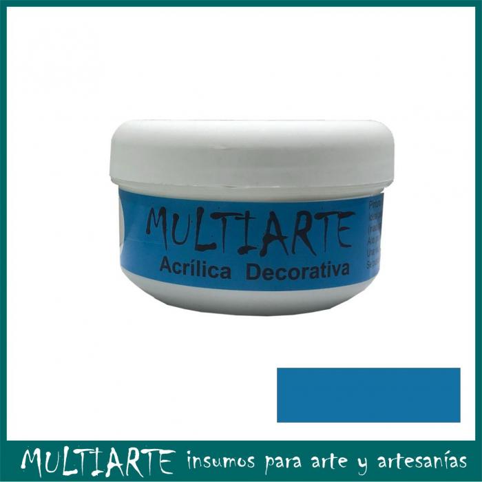 Pintura decorativa MultiArte 200ml Azul Real