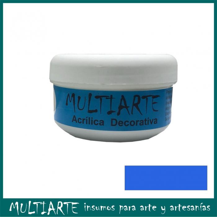 Pintura decorativa MultiArte 200ml Azul Celeste