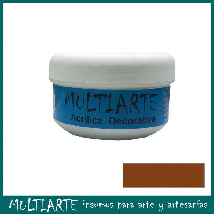 Pintura decorativa MultiArte 200ml Teja